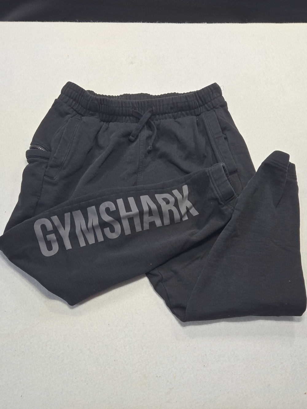 Gymshark Black Logo Sweatpants